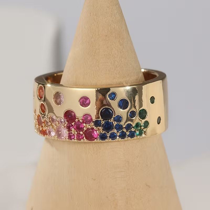 Anelli: Cocktail Ring – Nuovo e nell'imballaggio originale da Bern venduto da Miraitrading.ch 2