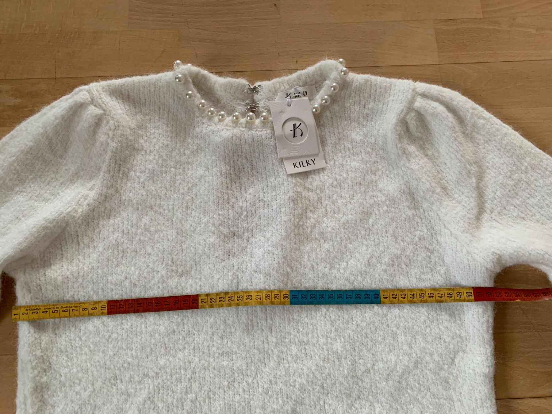 Maglioni & Felpe: Kilky Damen Strickpullover, Gr. TU, Beige, NEU – Nuovo e nell'imballaggio originale da Worb venduto da farben20zauber 5