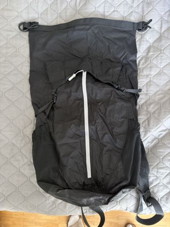 Leichter Rucksack faltbar schwarz guter Zustand