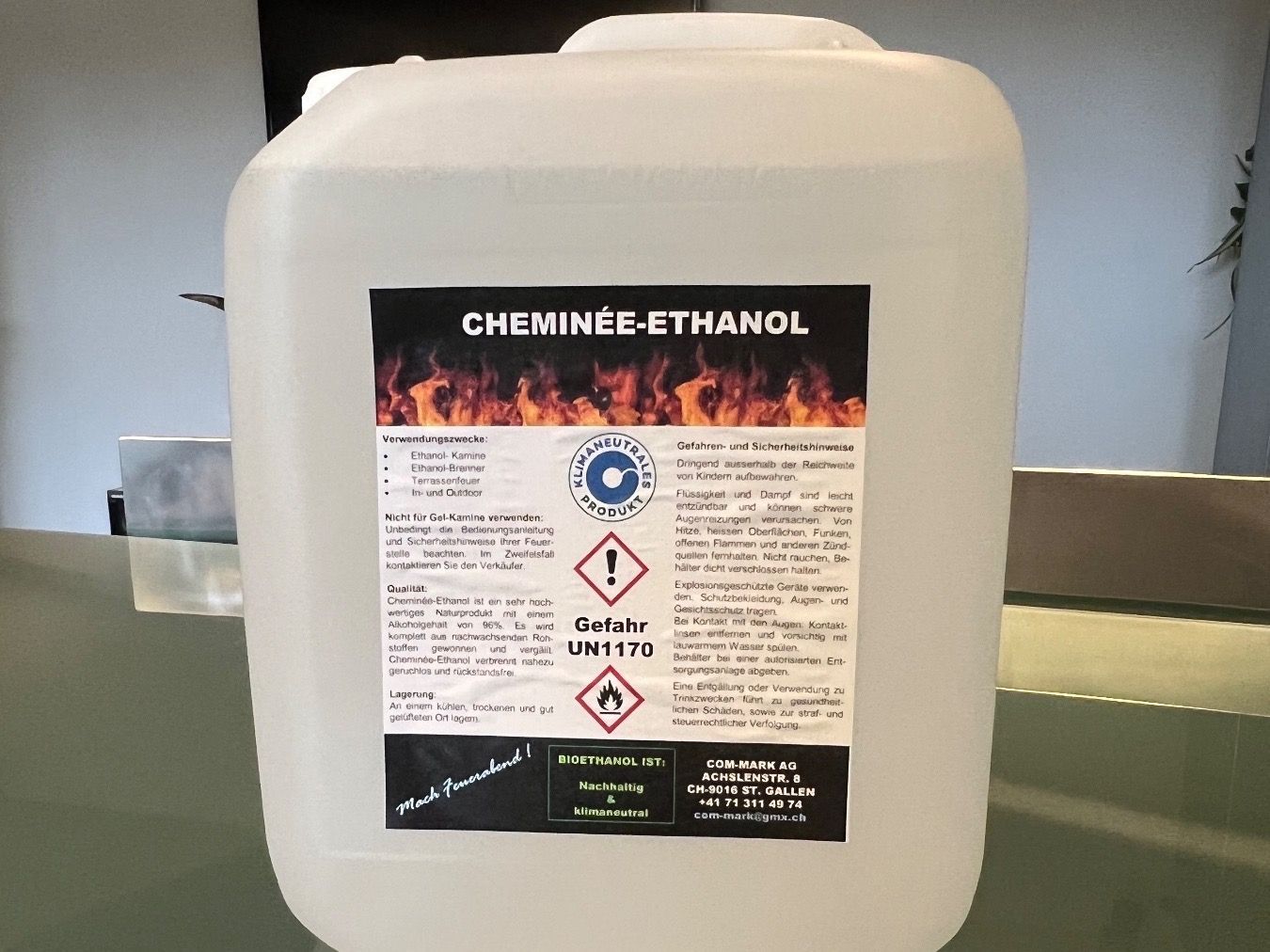 Accessori per altri veicoli: BIOETHANOL 10 Liter – Nuovo e nell'imballaggio originale da Berg SG venduto da Revoderm 1