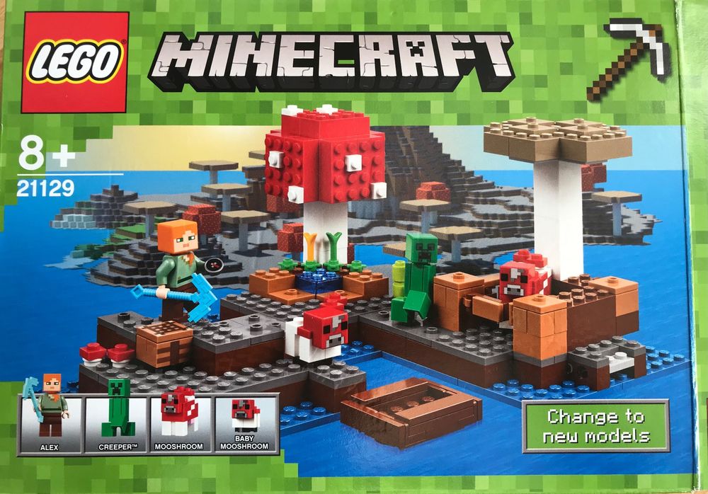 Lego Minecraft (21129) - Die Pilzinsel | Kaufen auf Ricardo