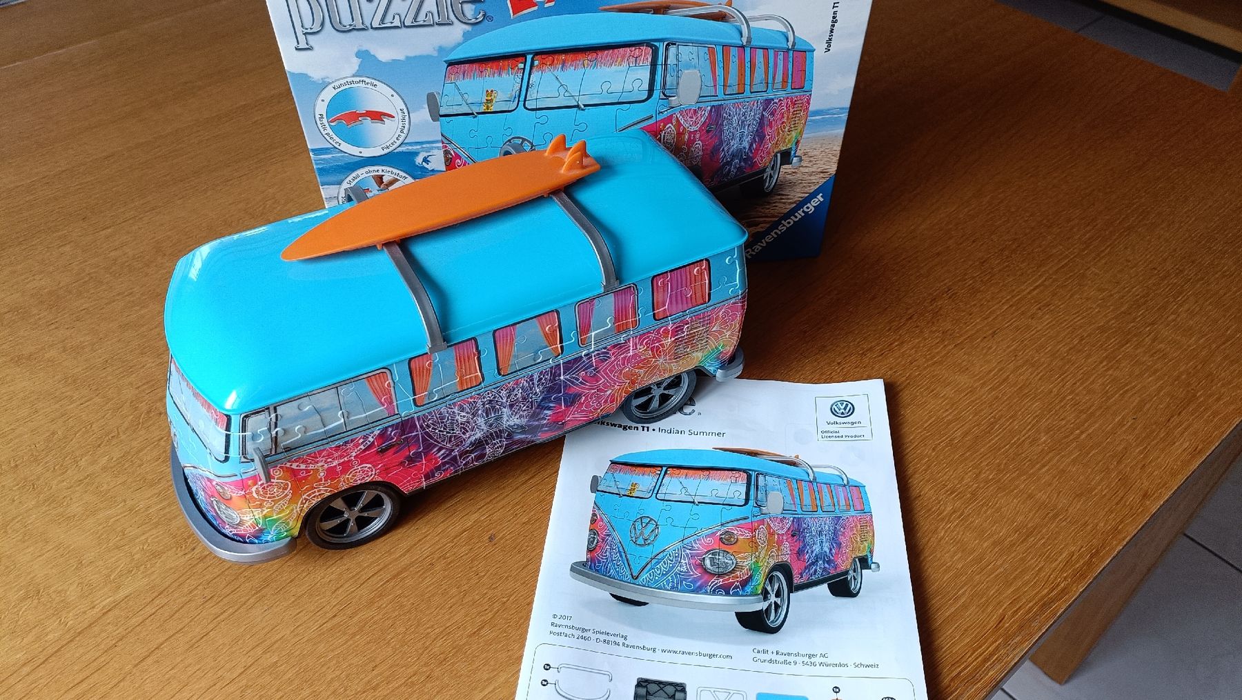 Ravensburger Puzzle: 3D Puzzle VW-Bus – Usato da Hinwil venduto da Anlija 2