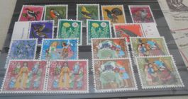 Briefmarken Sammlung Pro Juventute verschiedene Jahre