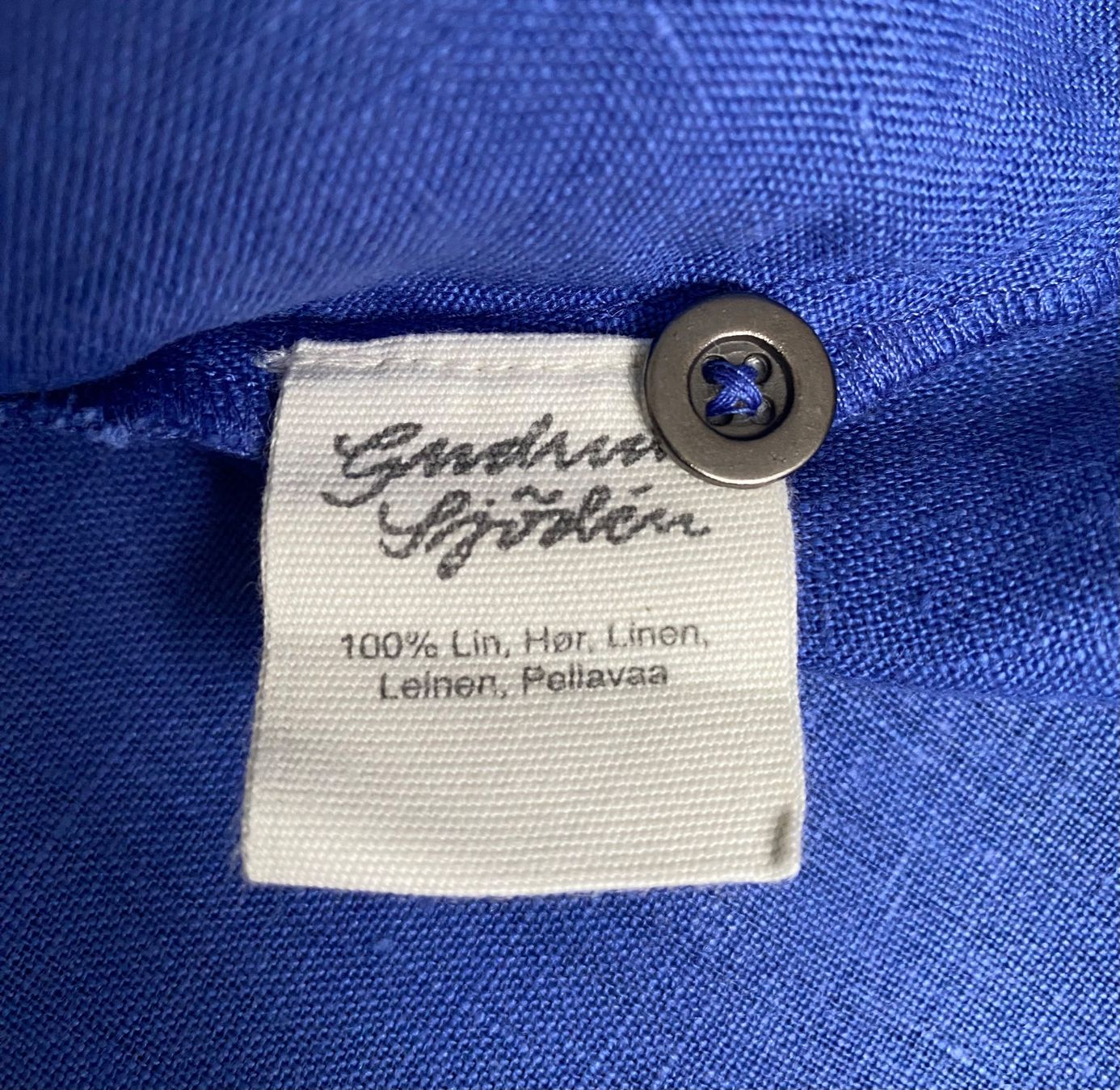 Gudrun Sjöden Camicette: Gudrun Sjöden Longbluse aus Leinen Gr.S – Usato da Oberwil BL venduto da Leni-Mischi 4