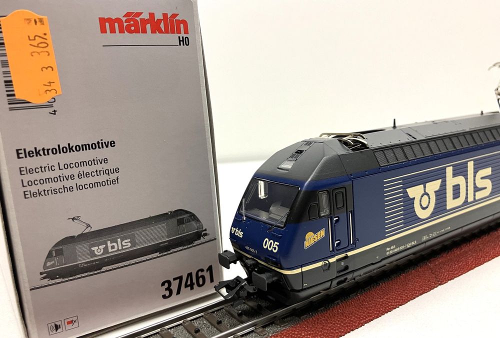 märklin 37461 digital Sound~ Re 465 005-7 BLS Niesen Metall (Neu ...