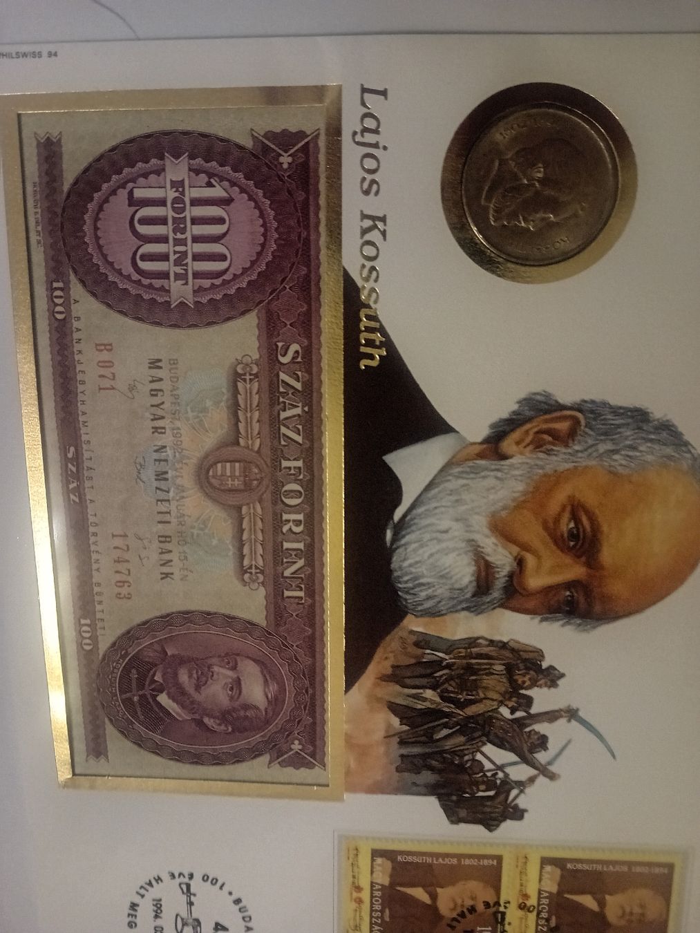 Banconote: Banknotenbrief mit Silbermuenze Ungarn – Nuovo (secondo la descrizione) da Muralto venduto da Alex1912 1