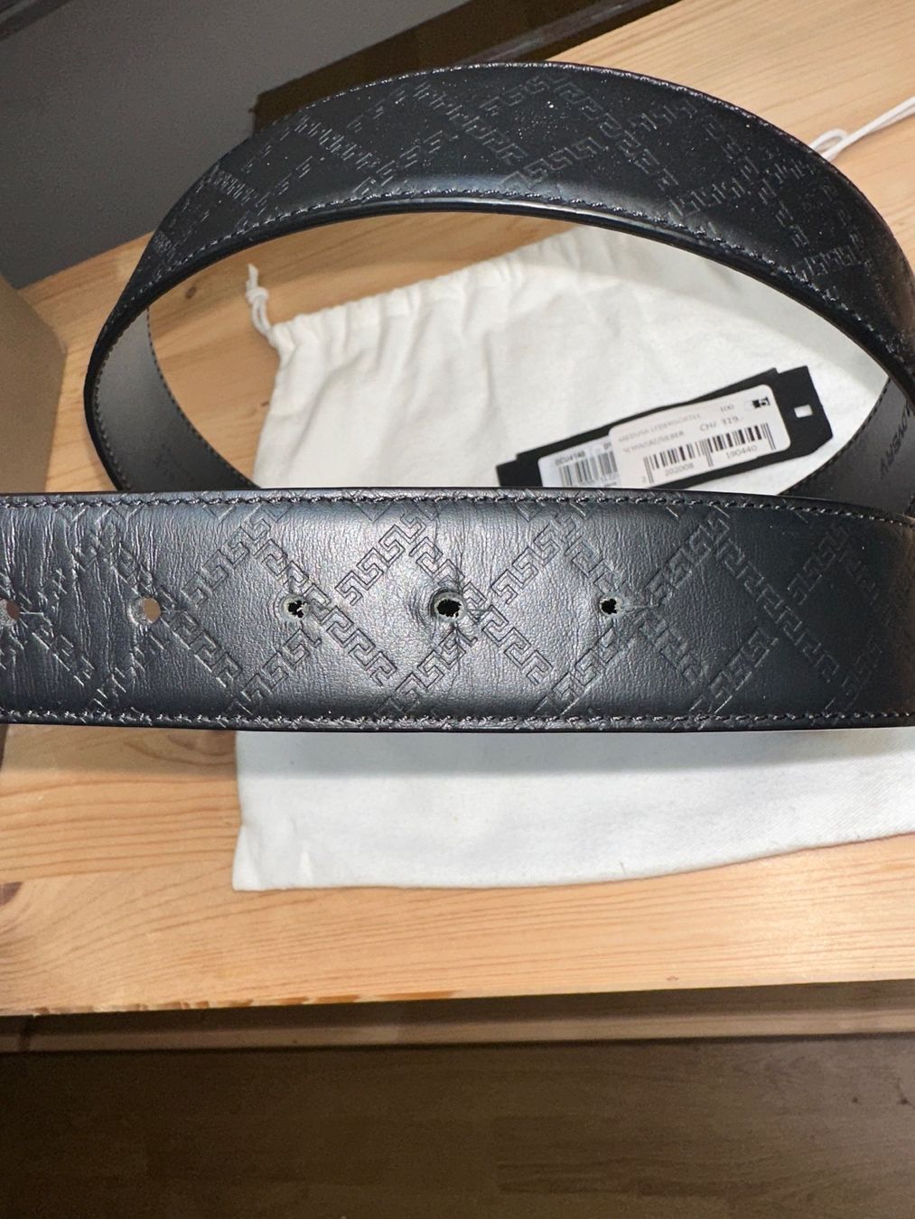 Versace Gürtel: Versace / Medusa Leder Gürtel / Original – Gebraucht aus Herzogenbuchsee von TCG-High-Quality 4
