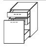 Cucine complete: Unterbaumöbel ohne Fronten – Nuovo e nell'imballaggio originale da Wettingen venduto da Veriset_AG