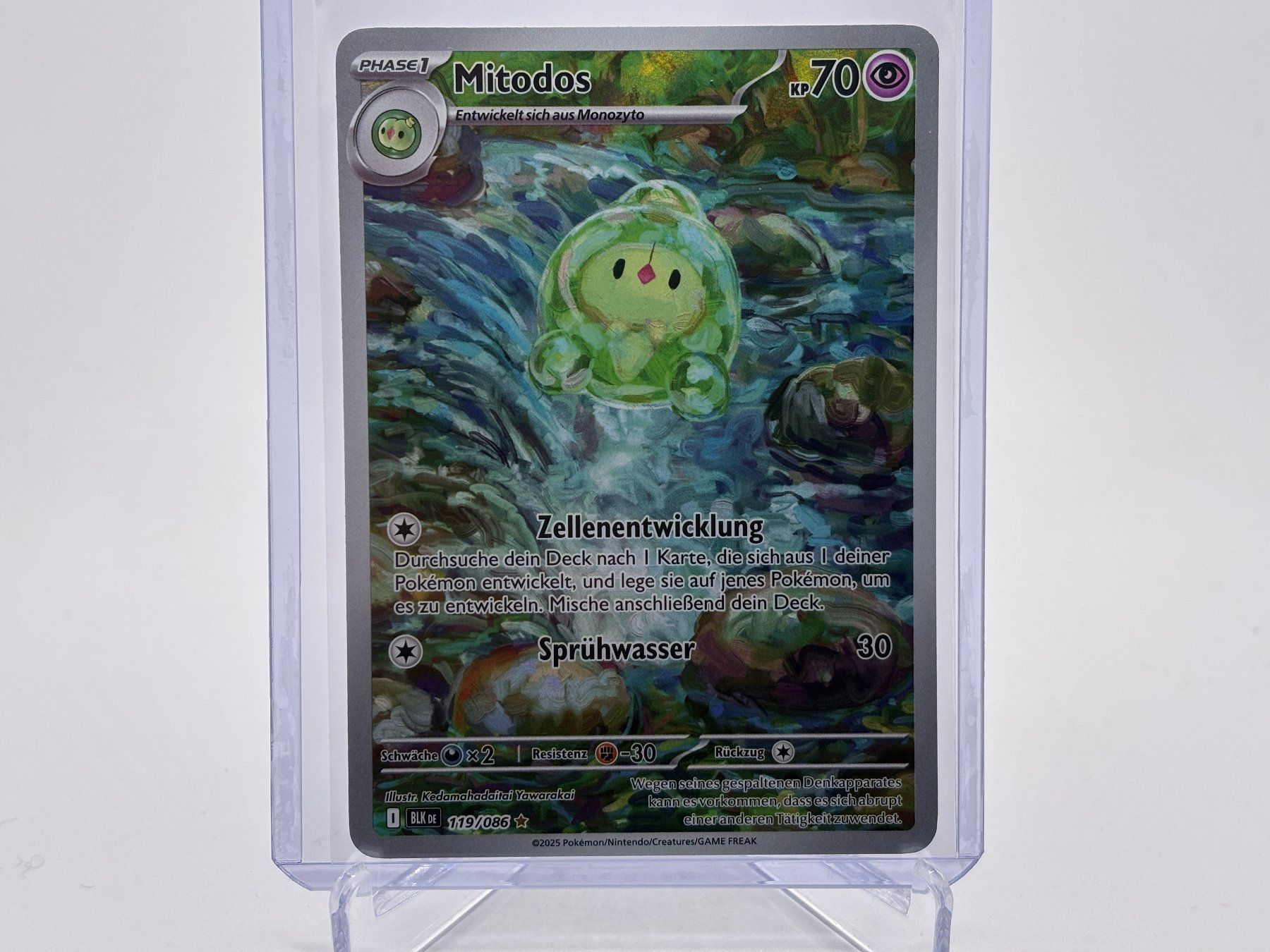 Pokémon Carte collezionabili: Schwarze Blitze - Mitodos  (BLK 119) - DE – Nuovo (secondo la descrizione) da Allschwil venduto da bul_5pmr