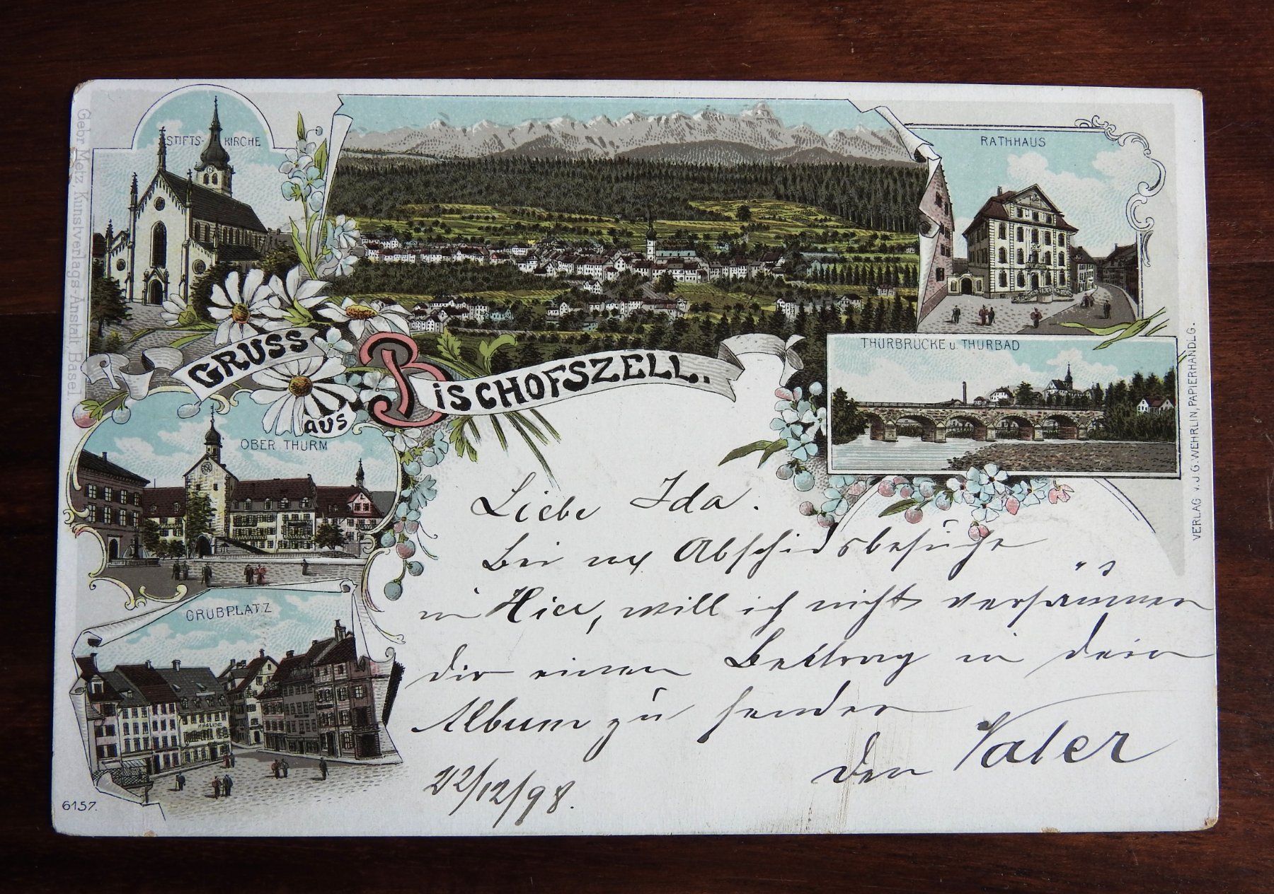 Cartoline postali: Gruss aus Bischofszell, schöne AK – Usato da Rain venduto da 999-800-K