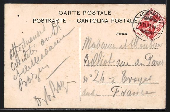 Cartes postales: Brunnen, Ortsansicht mit Restaurant von  – D'occasion à Berlin par bartko-reher 1