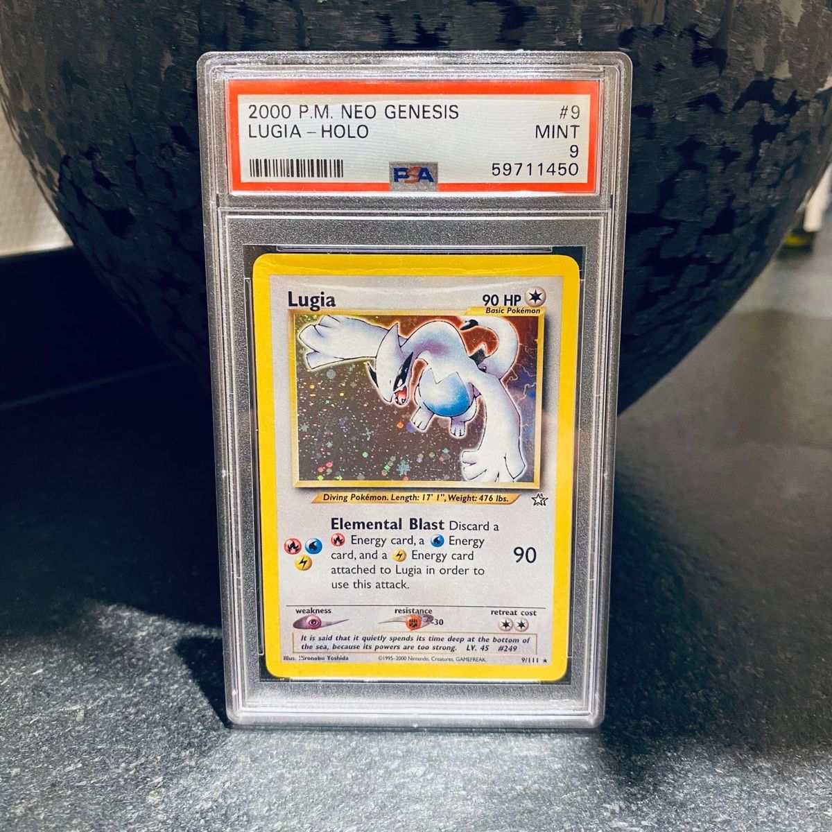 Pokémon Carte collezionabili: Pokemon Lugia Holo 2000 Neo Genesis PSA 9 Mint – Usato da Kreuzlingen venduto da MG8888