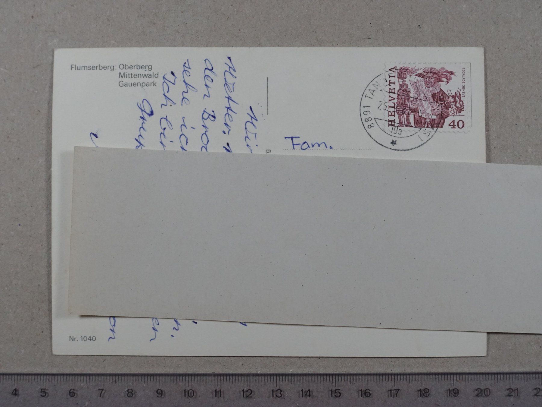 Cartes postales: Flumserberg, 1981 – D'occasion à Lenzburg par fh1 1