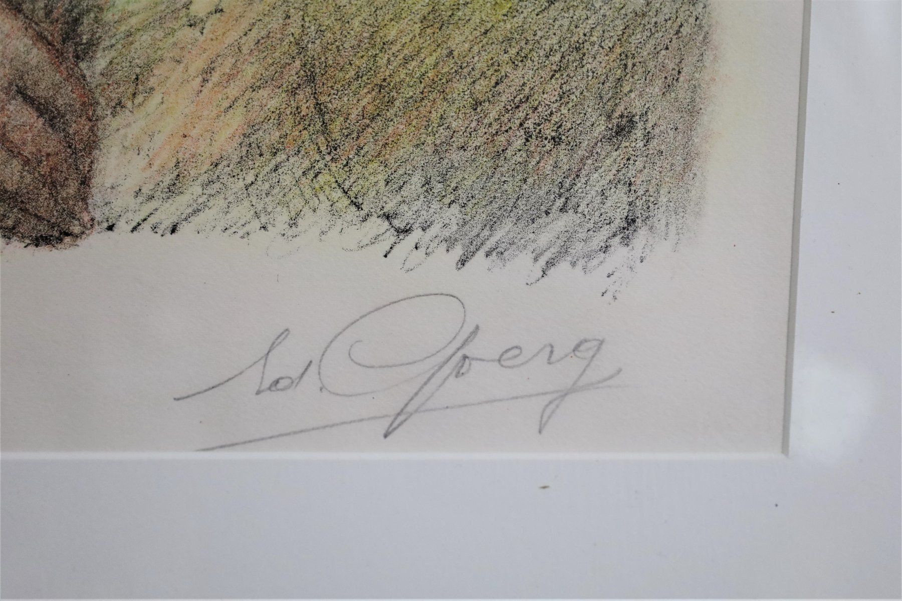 Grafica & Litografie: Edouard Goerg, Farblithographie "Le bouquet de la mariée". – Usato da Zug venduto da Kunst-Fundgrube 2