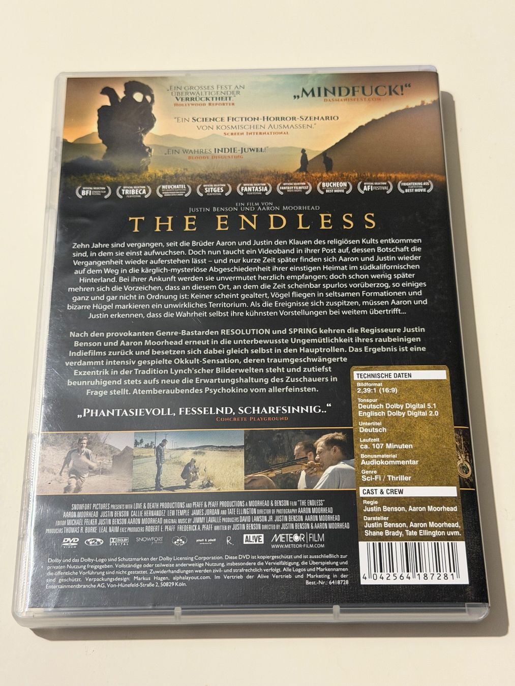 Tutti i DVDs: The Endless, DVD, Top Zustand – Nuovo (secondo la descrizione) da Altstätten SG venduto da sheamus 1