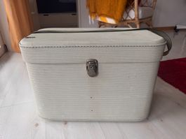 Vintage Nähmaschinenkoffer 50er pastellgrün