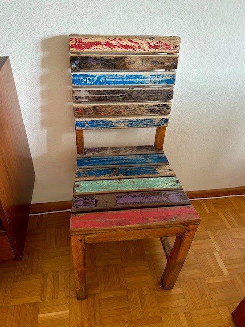 Chaises: 6 Stuhle "Mexican Style" für innen oder aussen – D'occasion à Arlesheim par totoluz 4