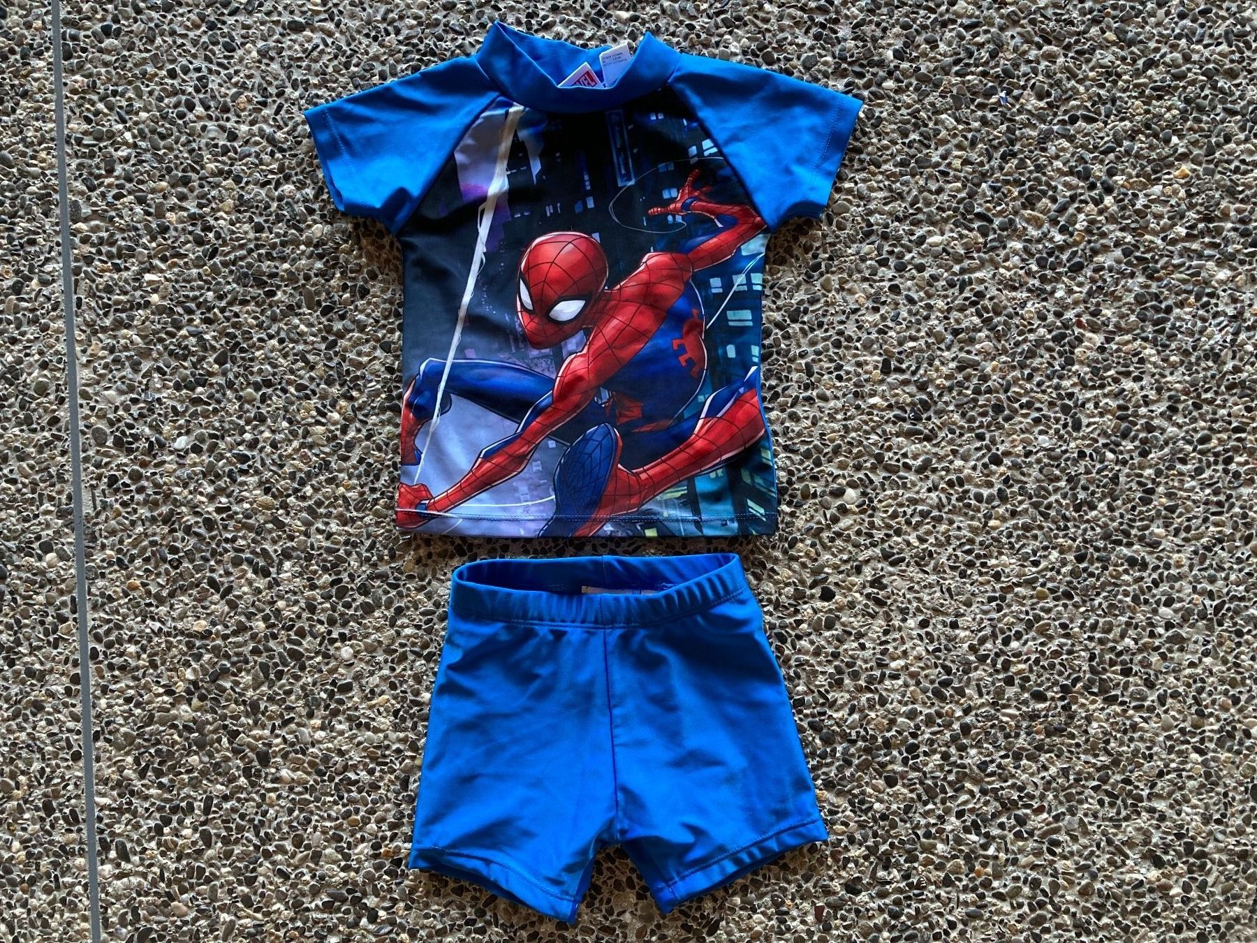 Badehosen: UVP Badeanzug 2-teilig, Spiderman, Gr. 74/80 – Gebraucht aus Aetingen von Nadinsky
