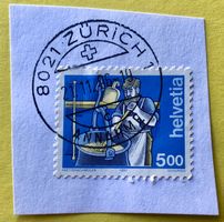 Nr.854 mit Stempelt Käser  Zürich