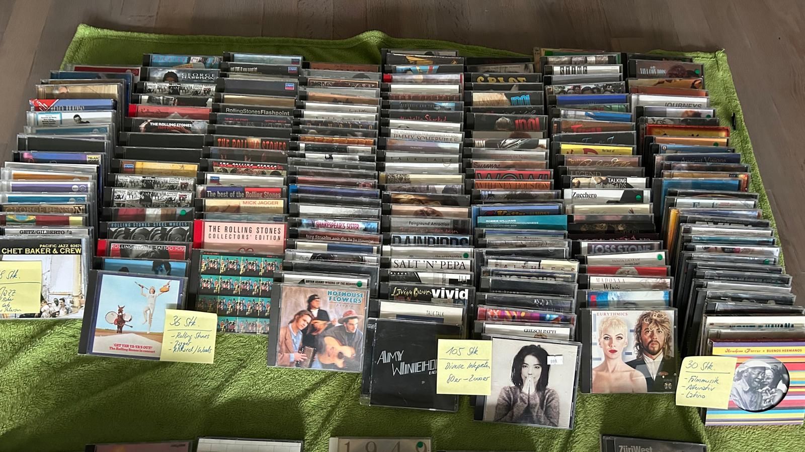 CD: CD Sammlung mit 376 CDs; breitgefächertes Genre – Usato da Cham venduto da PanAm06 2