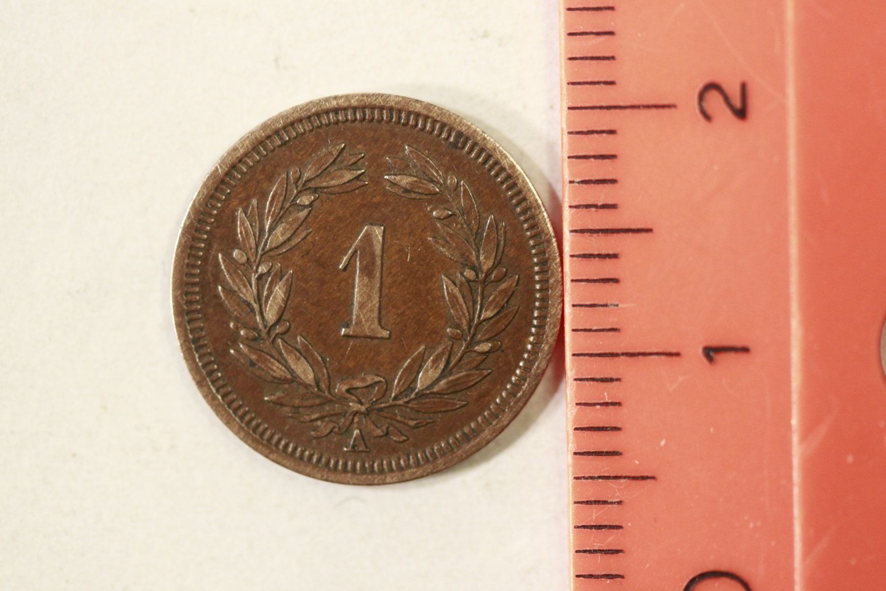 Alle Münzen: 1 Ct 1850 – Gebraucht aus La plaine von 7A6T2ME 1