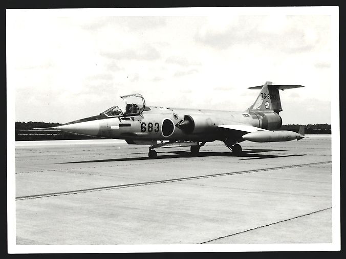 Fotografie &  Plakate: Fotografie Flugzeug Lockheed F-104 Starf – Gebraucht aus Berlin von bartko-reher
