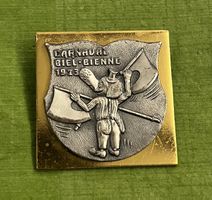 Biel 1973 Gold Fasnachtsplakette