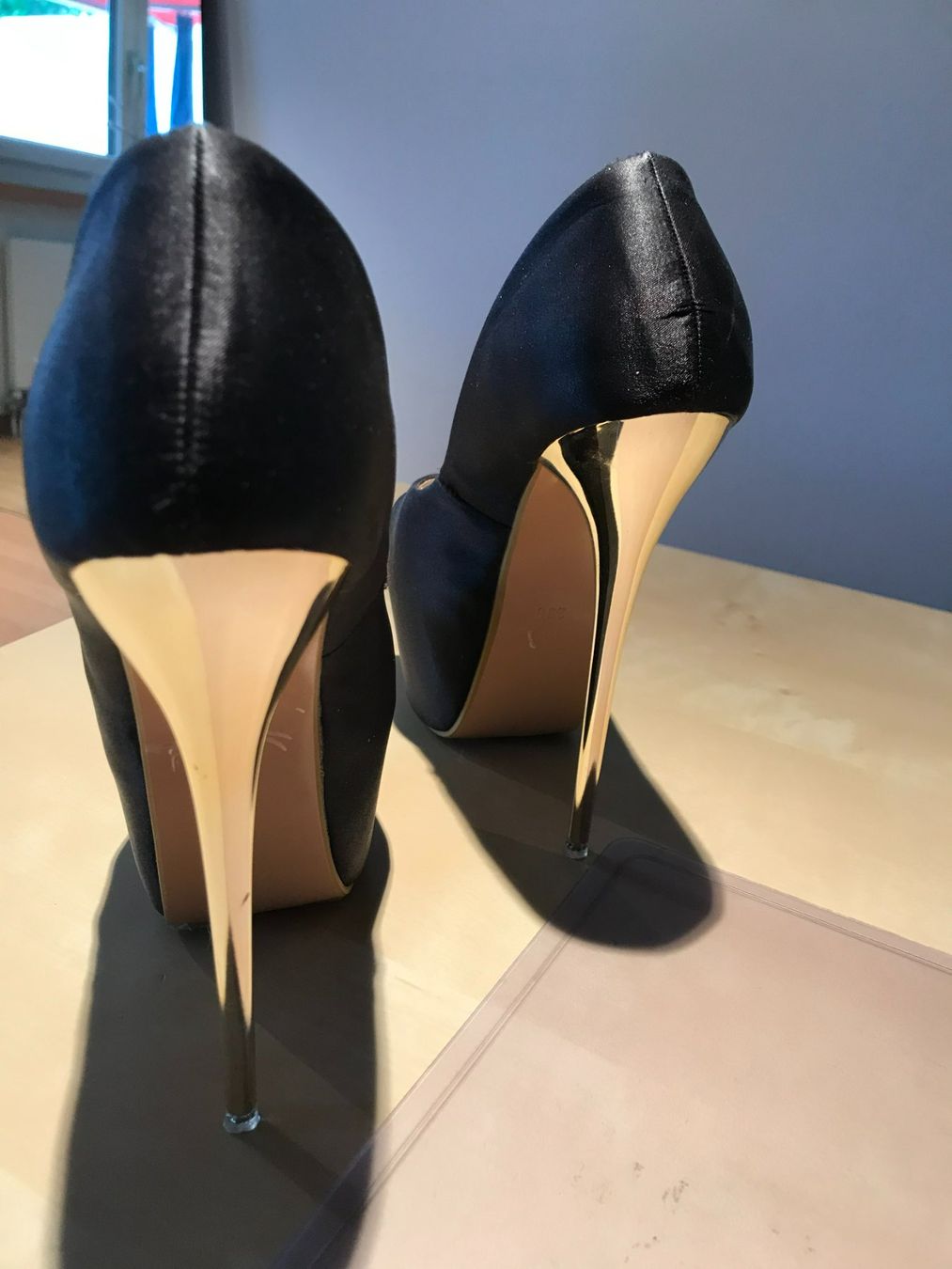 Damenschuhe: High Heel Plateau 38 / 15 cm Absatz – Gebraucht aus Spreitenbach von Carswiss 5