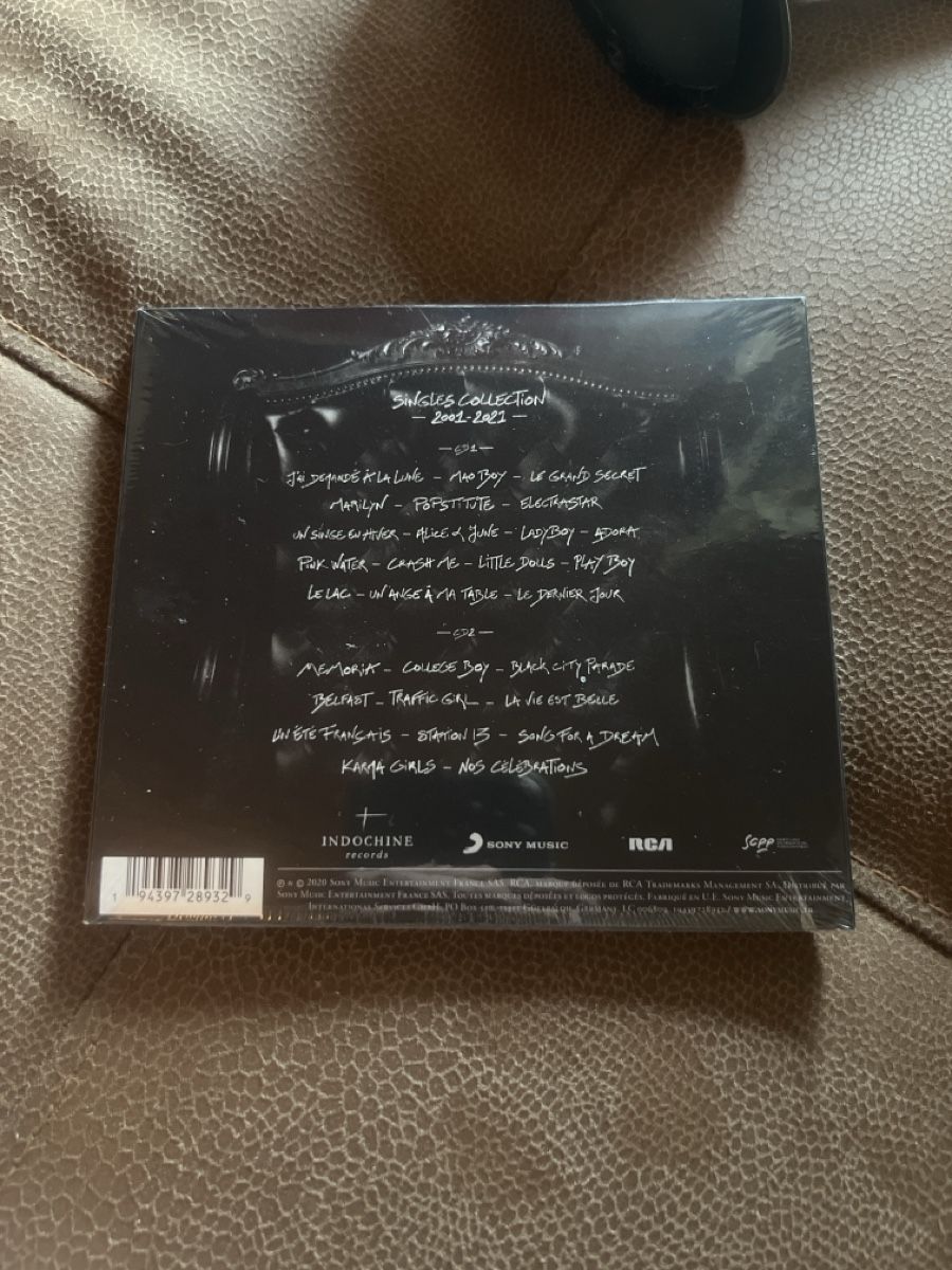 CD: Indochine - Singles Collection 2001-2021 cd neuf scellé – Nuovo e nell'imballaggio originale da Matran venduto da Shiryududragon 1