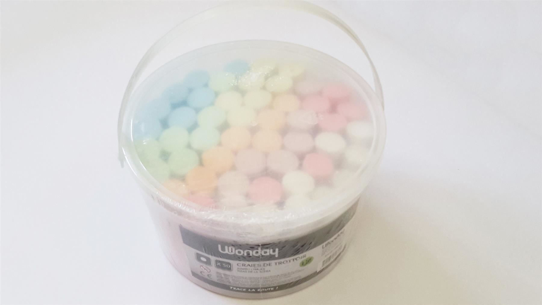 Colori: Straßenmalkreide, Kreide, 50x in Eimer – Nuovo e nell'imballaggio originale da St. Gallen venduto da cointec 7