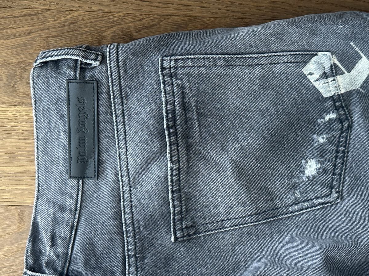 Palm Angels Jeans: Palm Angels Jeans - Grey Denim - size 31 – Nuovo (secondo la descrizione) da Richterswil venduto da Ramar05 4