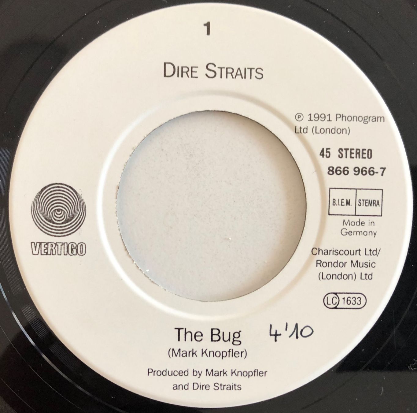 Dischi in vinile: DIRE STRAITS - THE BUG – Usato da Poliez-Pittet venduto da Newtown-Records 2