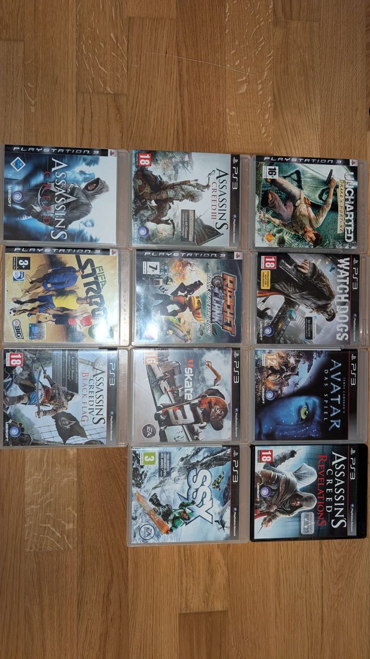 Sony Konsolen: Sony Playstation 3 Konsole mit Spielen und Controller – Gebraucht aus Berikon von Wkwrdtrtl 1