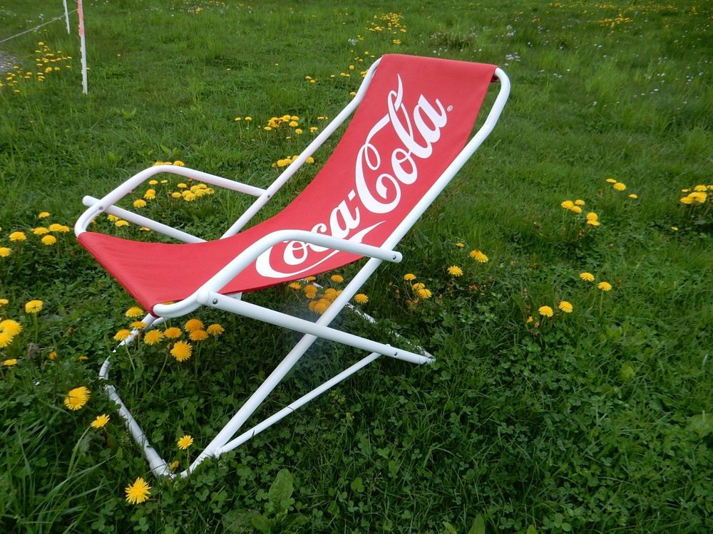 5 x Coca Cola Liegestuhl Kaufen auf Ricardo