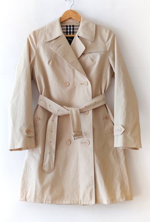 BURBERRY Mantel Trenchcoat Gehrock Jacke Novacheck Gr.38
