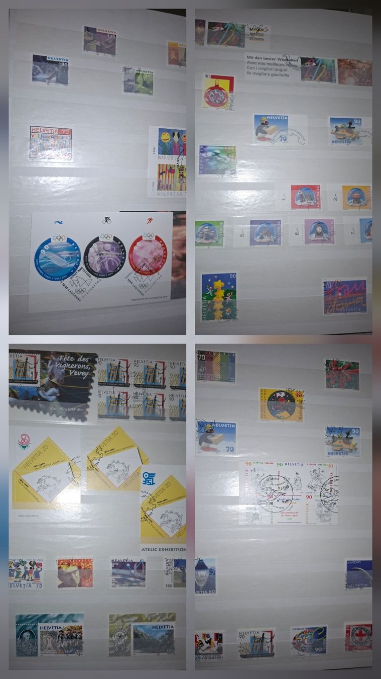 Alle Briefmarken: Diverse Werbemarken mit ET Ausgabe  – Gebraucht aus Balgach von SIMEON27 3