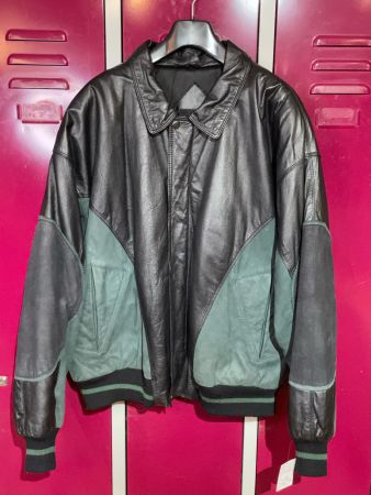 VINTAGE BMW 1986-1992 LEATHER & SUEDE JACKET SZ: XL