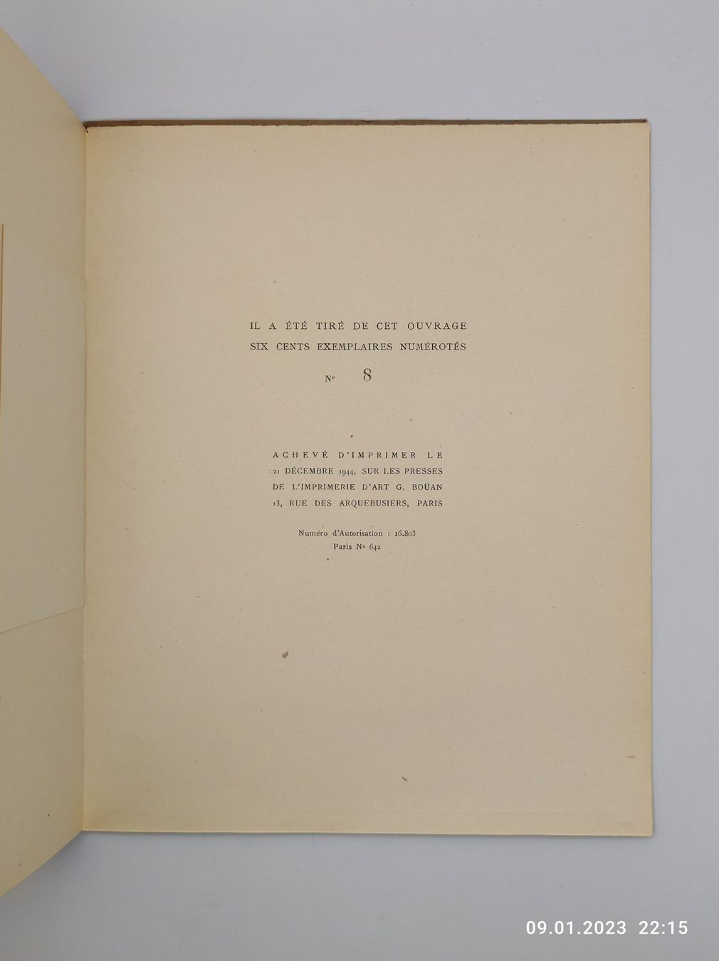 Livres: MANET - OEUVRE GRAVE - 3 WERKE – D'occasion à Goldach par Gaip 5