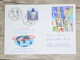 CL03 Enveloppe + Timbre Suisse 1999