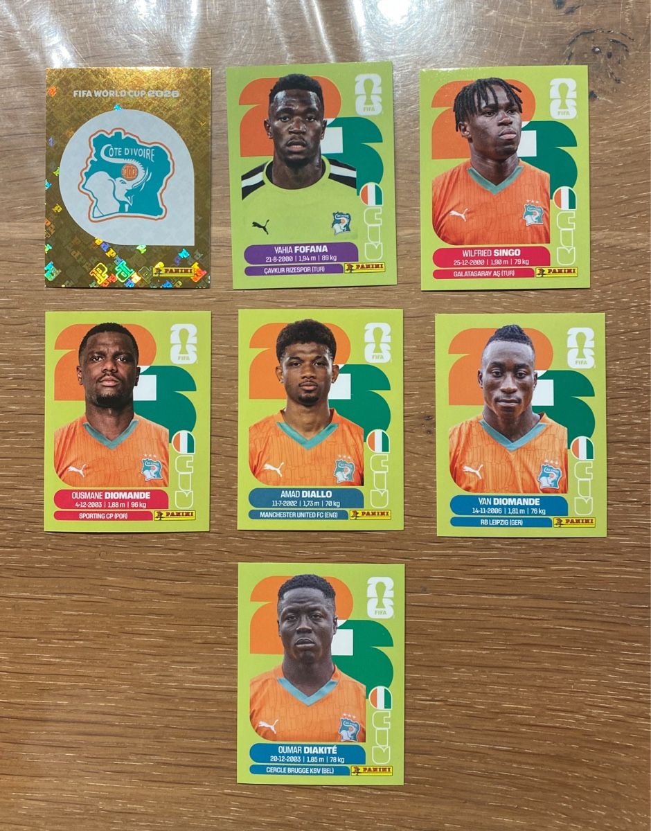 Panini Carte collezionabili: Panini Stickers - CIV - 7 Stickers – Nuovo (secondo la descrizione) da Adliswil venduto da didoli