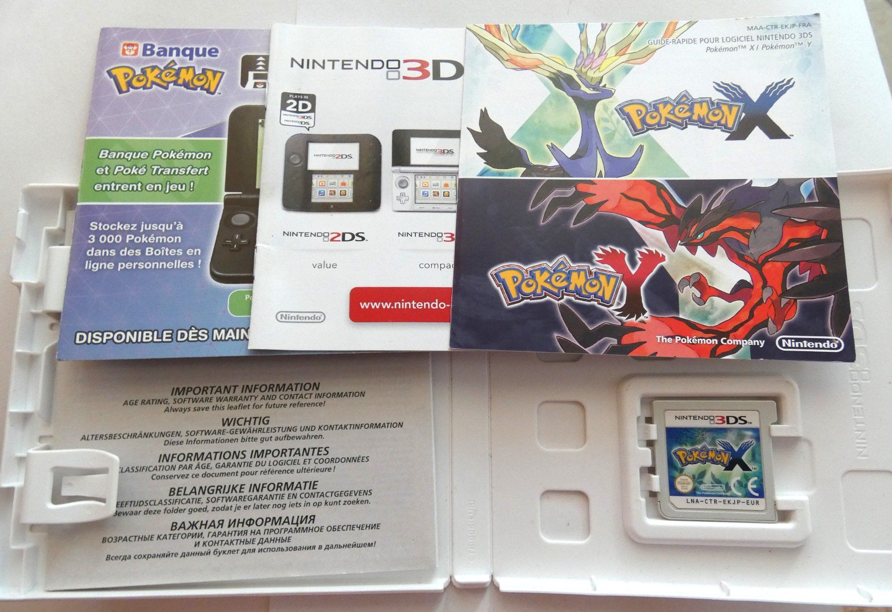 Pokémon Jeux: Nintendo 3DS - POKEMON X – D'occasion à La Sarraz par classicworldcoins 3