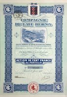 Compagnie du Lait Berna, Paris - 1920