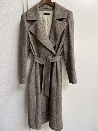  Windsor Wollmantel Gr. 42 mit Gürtel