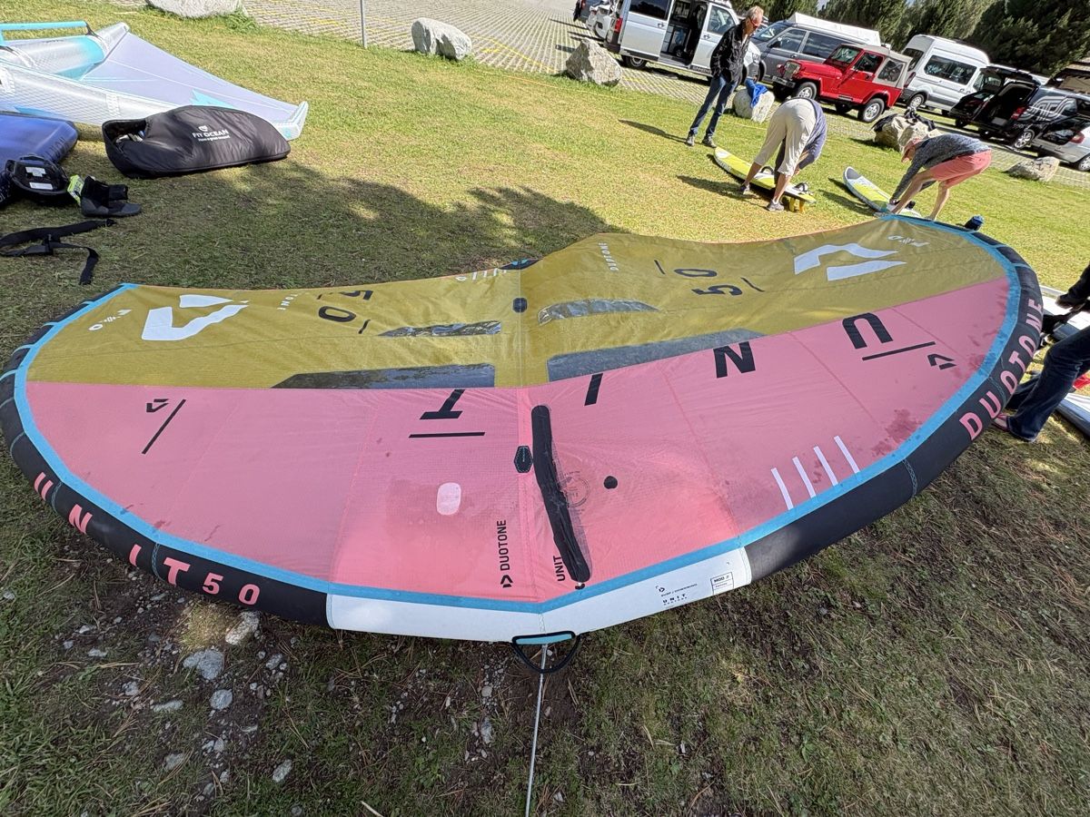 Duotone Surfen: Duotone Wing Unit 5m2 2025 – Gebraucht aus Arosa von Mirkoles