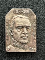 médaillon/ broche argentée Général Guisan