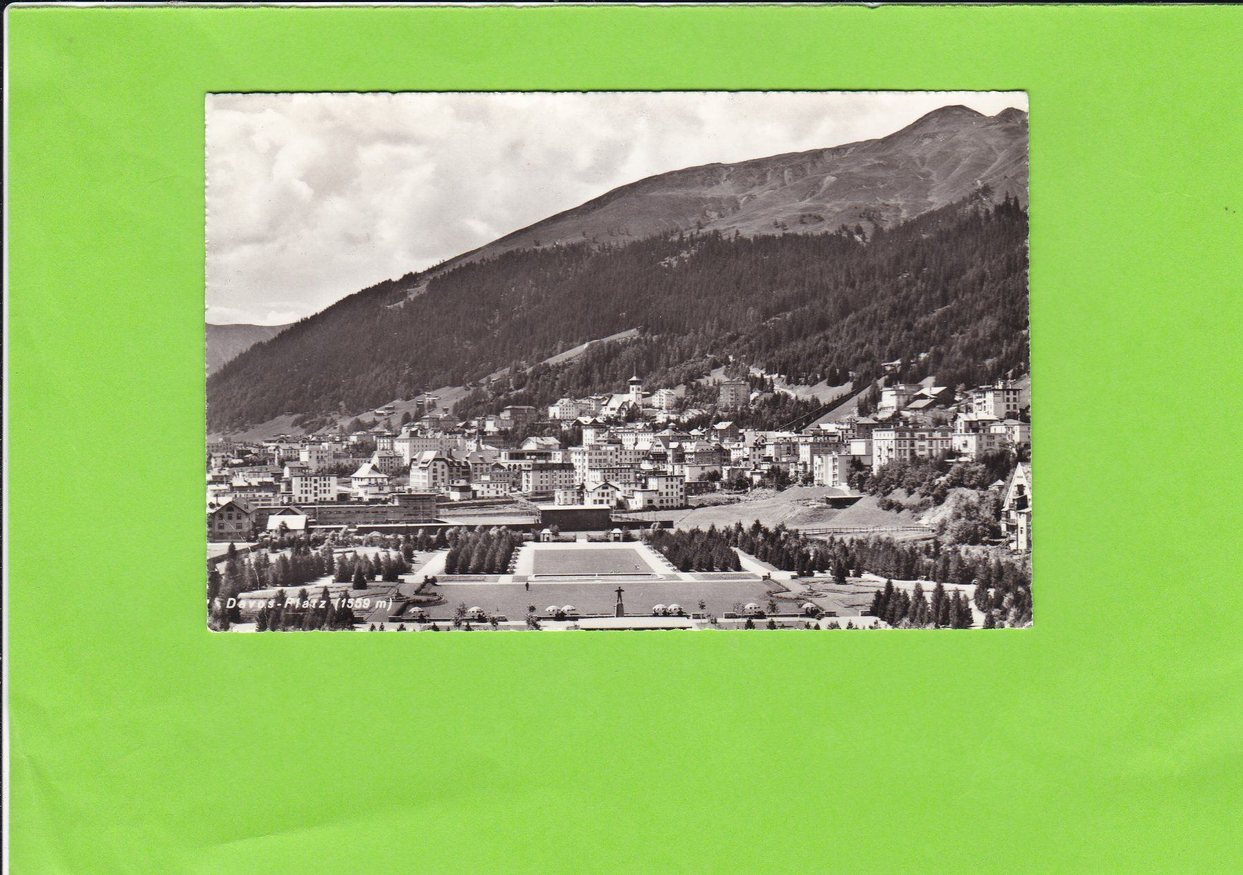 Ansichtskarten: Davos-Platz – Gebraucht aus St. Peterzell von neckertal