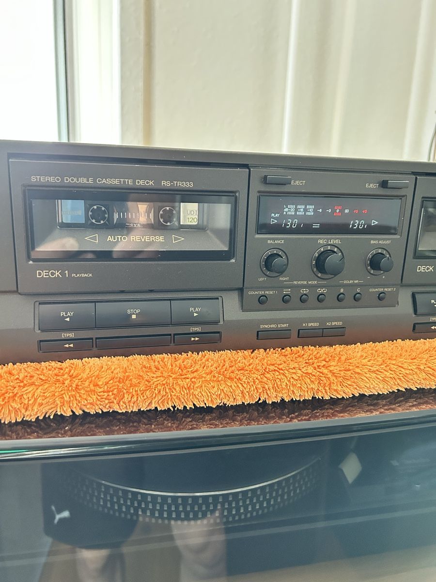 Technics Registratori: Technics RS-TR333 Stereo Doppel Kassettendeck gebraucht – Usato da Pratteln venduto da andi1977 1