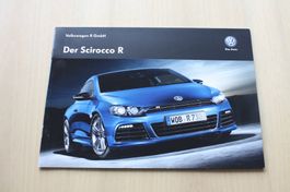 VW Scirocco R Prospekt 10/2012 MJ 2013