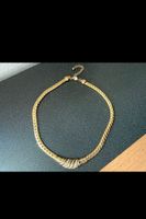 Vintage Halskette Goldfarbig