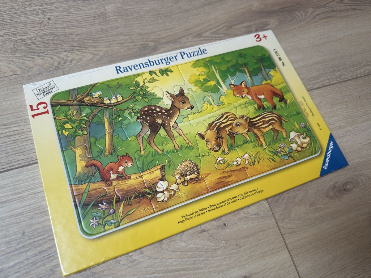 Ravensburger Puzzle: Ravensburger Puzzle Waldtiere 15 Teile NEU – Nuovo e nell'imballaggio originale da Sarmenstorf venduto da Nathaliie_21